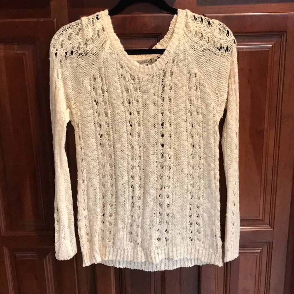 Swim suit cover sweater